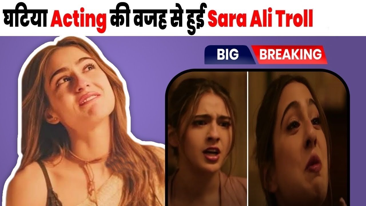 sara ali khan trolls for bad acting